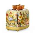 Retro 2-Slice Toaster with Floral Print - 6 Shade Levels & Wide Slots - Hazel Quinn
