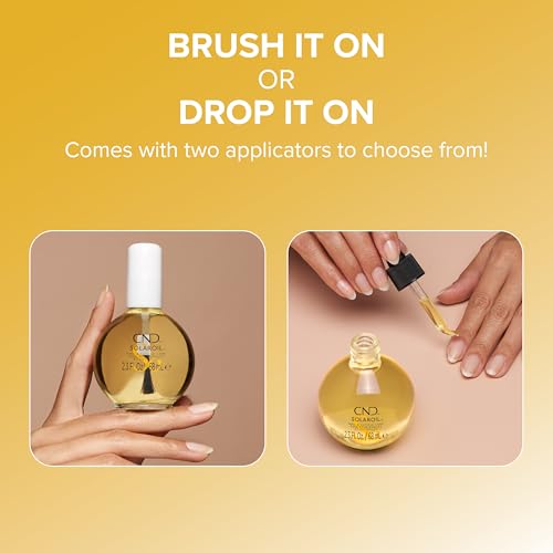 Cuticle Oil with Jojoba, Vitamin E & Rice Bran | 2.3 Fl Oz | Moisturizing Nail Treatment