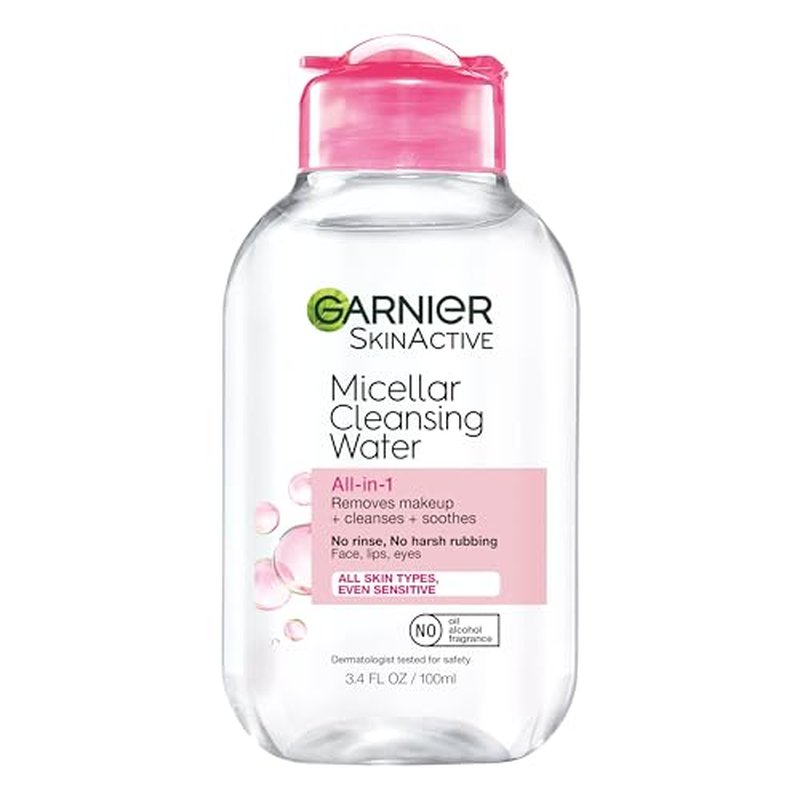 Garnier SkinActive Micellar Water, Facial Cleanser and Makeup Remover Mini's 3 Pack, 1 Skin Care Gift Set