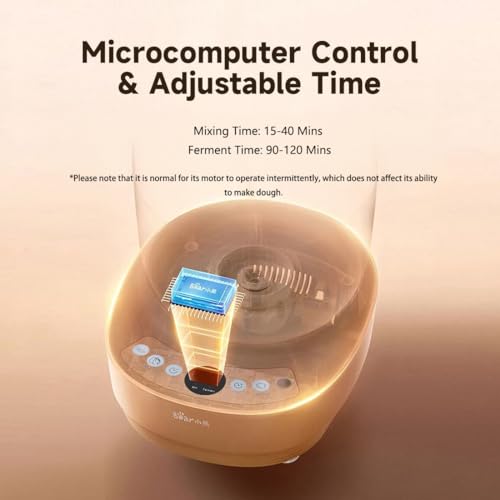 3.7 Quart Electric Dough Maker with Fermentation Function - Stainless Steel Kitchen Appliance - Variation of THIS listing