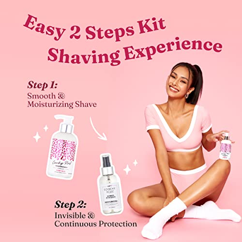 IntiMD Coochy Plus Sweet Bliss Intimate Shaving Cream & After Shave Kit - 8.5 Fl Oz