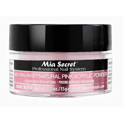 Mia Secret Acrylic Nail Powder - 1/2 oz. Multibalance Natural Pink