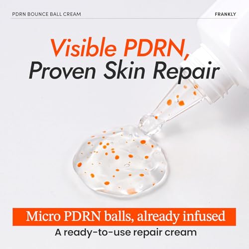 Salmon PDRN Bounce Ball Cream - Korean Skincare for Skin Repair & Firmness