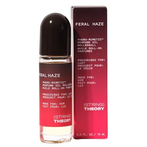 Men's Pheromone Cologne Oil - Spicy Woody Fragrance, Long-Lasting, Roll-On