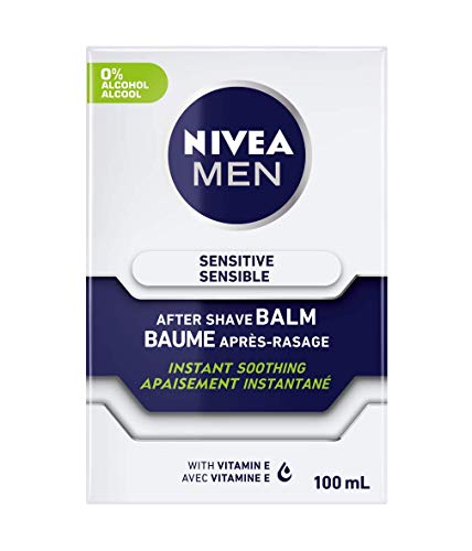 Men's Sensitive Post-Shave Balm - Soothes & Heals Skin, 3.3 oz, Pack of 2