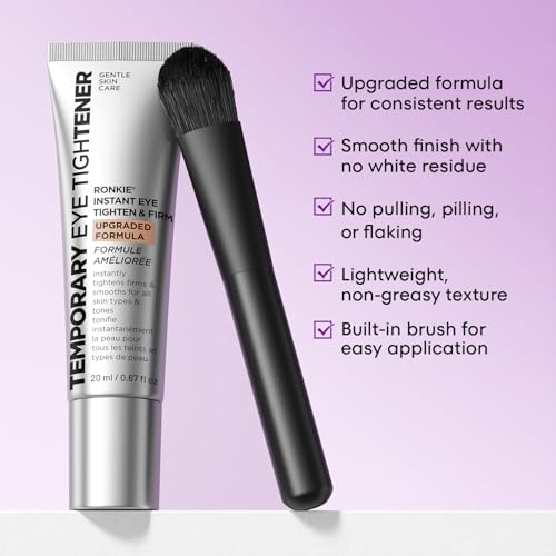 Instant Firm Eye Tightener: Upgraded Formula for Women Helps Reduce Eye Bags Puffiness and Wrinkles in 3-5 Minutes When Time Matters 1.34 oz