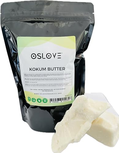 Pure Kokum Butter for Skin & Hair Care - Natural, Moisturizing 1LB