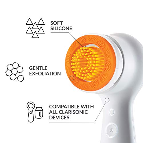Clarisonic Sonic Face Exfoliator Cleansing Brush Head | Gentle Exfoliating Brush to Brighten Skin | Suitable for Sensitive Skin