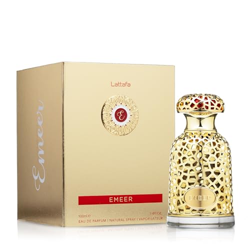 Unisex Eau de Parfum Spray 3.4oz - Lattafa Emeer Fragrance 2023