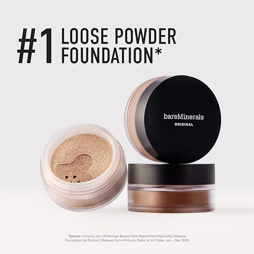 bareMinerals Original Loose Powder Foundation - Medium Beige, 0.28 oz