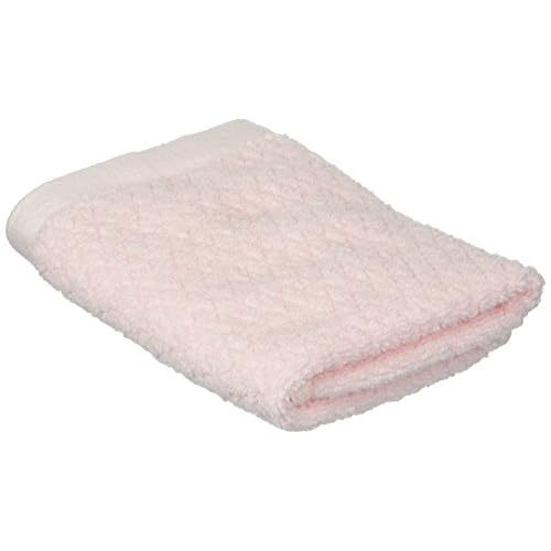 Everplush Diamond Jacquard Washcloth 6 Piece in Light Pink, 6 x Washcloth (13 x 13 in), (Model: B075JT7K86)