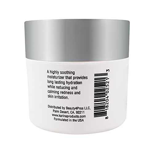 Karina Skincare - Day and Night Intensive Moisturizer Face Cream - Soothing Vitamin E Cream - Helps Calm, Hydrate & Restore - Daily Moisturizer for Dry Skin & Sensitive Skin - Travel Size 2oz