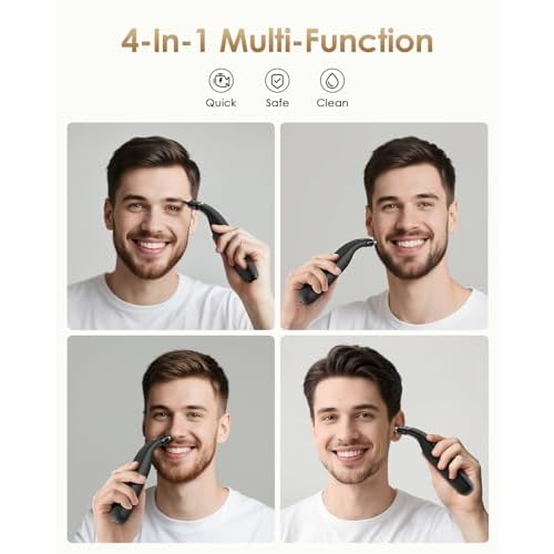 Nose and Ear Blade Replacement Head - Compatible with O Blade QP2734/QP2834/QP25XX/QP26XX/Pro 360 Precision Dual Blade, Waterproof, 360¡Æ Coverage, Rust Resistant Stainless Steel Easy Cleaning, One PC
