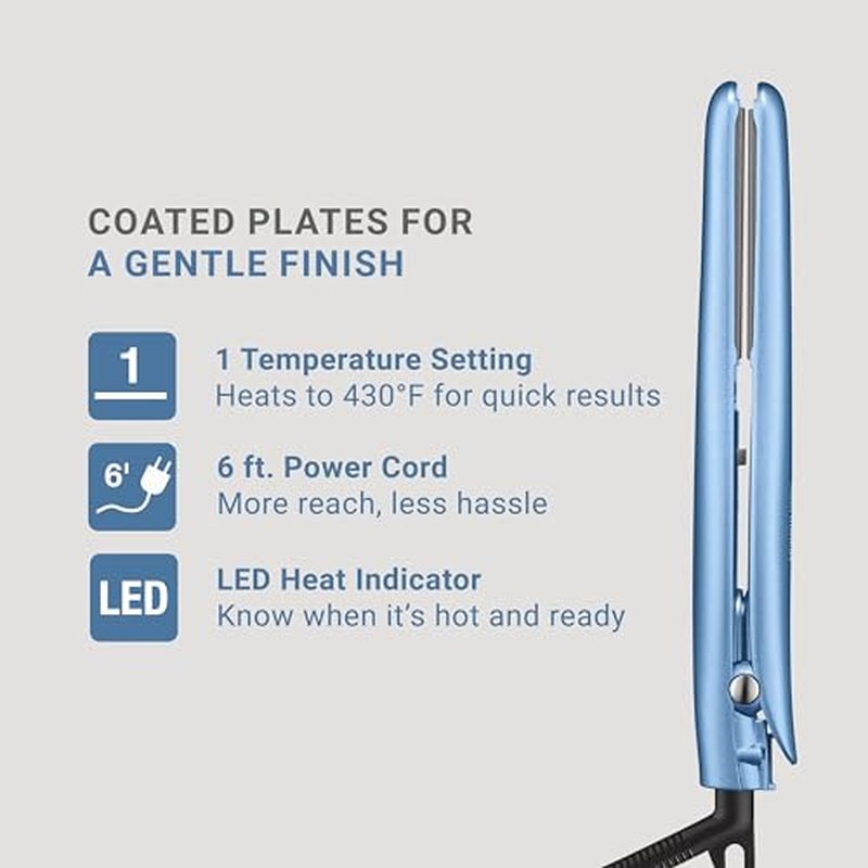 BaBylissPRO 3/4" Ultra-Sleek Mini Straightener, Flat Iron