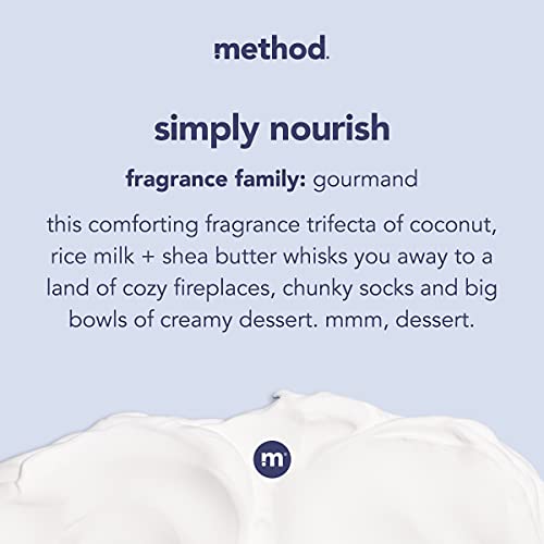 Method Body Wash, Simply Nourish, Paraben and Phthalate Free, 28 oz (Pack of 1) & Body Wash, Wind Down, Paraben and Phthalate Free, 28 FL Oz (Pack of 1)