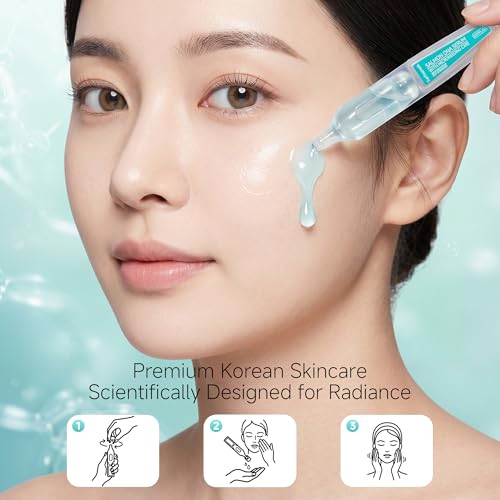Blue Stem Cell & Salmon DNA PDRN Serum for Microneedling - Anti-Aging Face Treatment