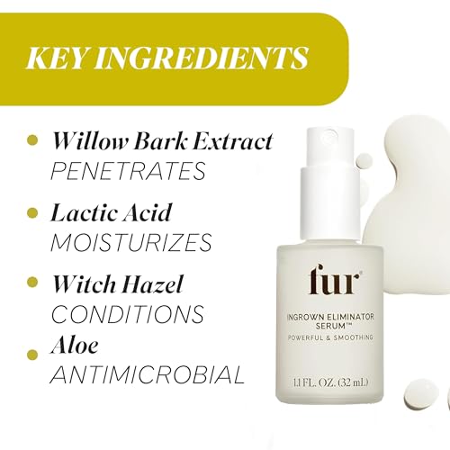 Fur Ingrown Hair Eliminator Serum 1.1 oz - Post Hair Removal Bump Treatment