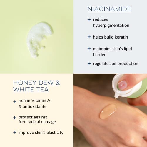 Clean Skin Club Acne Wash Facial Cleanser 3.88 Fl oz Niacinamide Honeydew White Tea Vegan