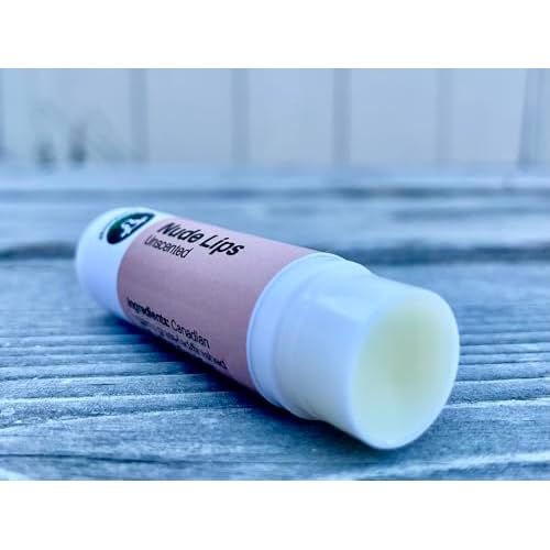 Organic Nude Tallow Lip Balm, Unscented, 4.25 g