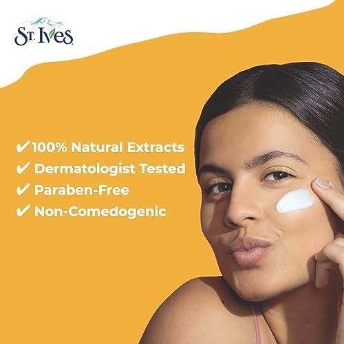 St. Ives Face Moisturizer Cream, Collagen and Elastin, Renewing Facial Moisturizer for Women, Paraben Free, Dermatologist Tested Daily Moisturizing for Dry Skin Cruelty Free, 10 oz (Pack of 2)