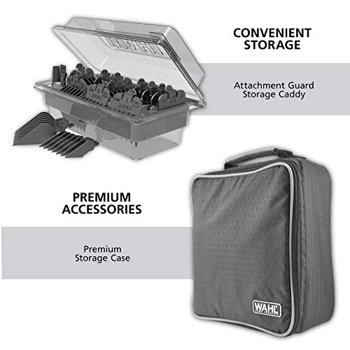 Wahl Lithium Pro Cordless Haircut Kit with Case - 23 Pieces, Rechargeable Clippers
