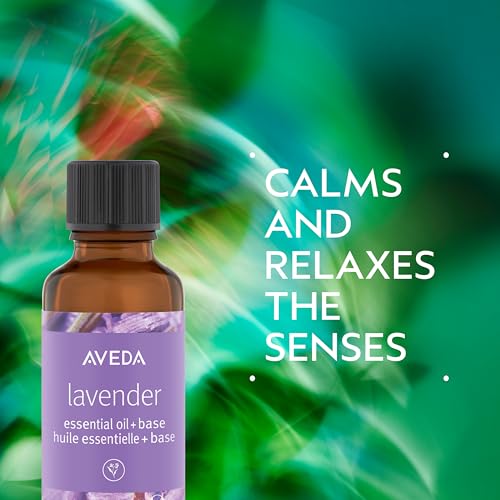 Aveda Lavender Essential Oil + Base – Calming Body & Bath Oil, 1 fl oz