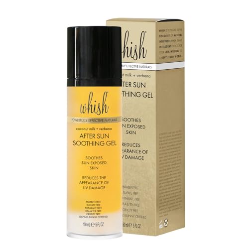 After-Sun Soothing Gel with Organic Aloe and Manuka Honey - Calms UV Damage