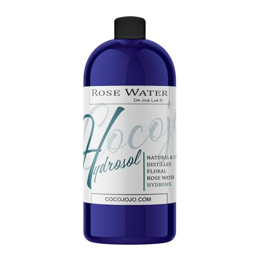 Rose Hydrosol Facial Mist - 32 oz Hydrating Toner for All Skin Types