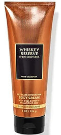 Bath & Body Works Hyaluronic Acid Body Cream for Men 8oz Whiskey Reserve