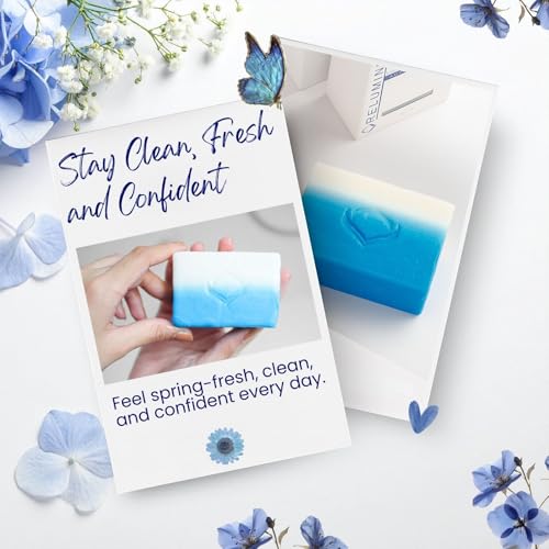 Relumins Advance Intensive Skin Repair Soap with TA Stem Cell, Rejuvenation, Body Soap Bar, and Licorice for Softer, Smooth Skin, 135g x 3 Bars