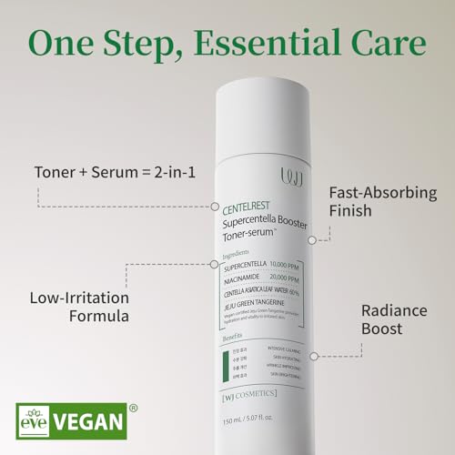 Hydrating Centella Serum & Toner for Sensitive Skin - Calming & Nourishing
