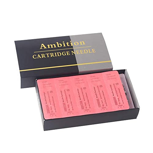 Ambition Premium 50Pcs #10 Bugpin Round Liner Tattoo Needles 1005RL Disposables