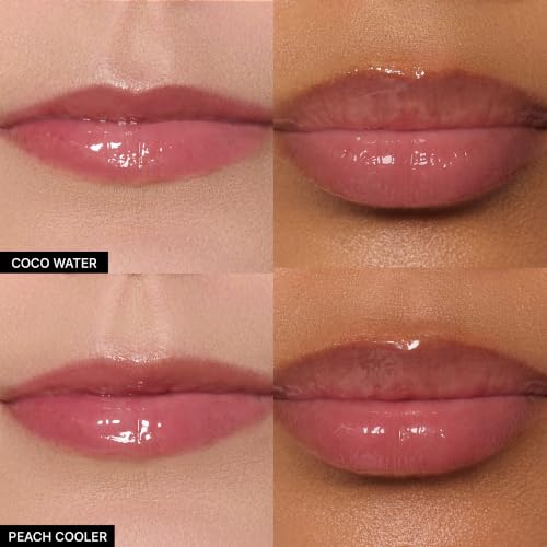 Winky Lux Lip Libations Lip Balm Duo - Coconut & Peach Cooler Hydrating Treatment