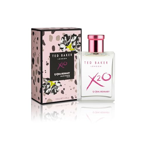 Ted Baker X20 Her Eau de Toilette - Fruity Floral Perfume for Women, 3.38 fl oz