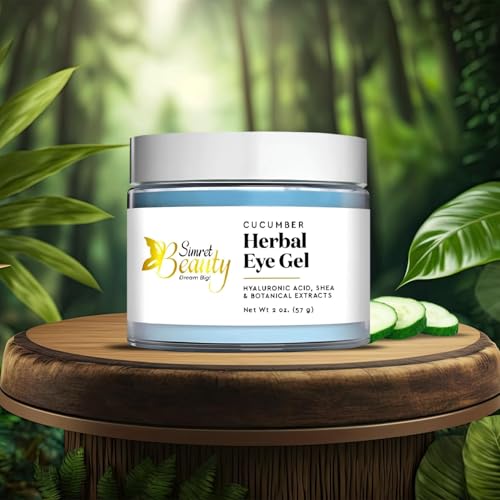 Herbal Eye Cream for Dark Circles and Puffiness - 2 Ounce Pack