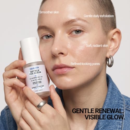 Oat Milk PHA Serum - Hydrating Exfoliant for Sensitive Skin, Pore Refinement & Barrier Care