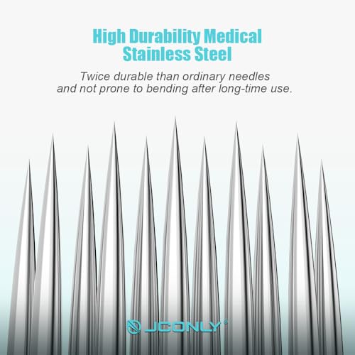 Jconly Vetar 1019CML Curved Magnum Tattoo Cartridge Needles 20Pcs #10 Bugpin 0.30mm