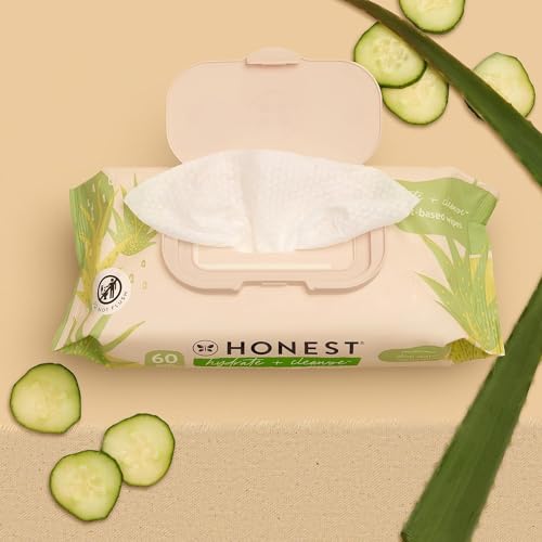 Hydrate + Cleanse, Benefit Wipes, Aloe + Cucumber, 240 Count