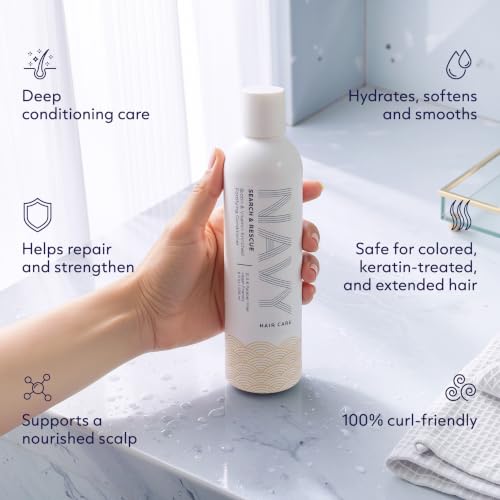 NAVY Biotin Rosemary Fortifying Conditioner for Color-Treated Hair 8 oz