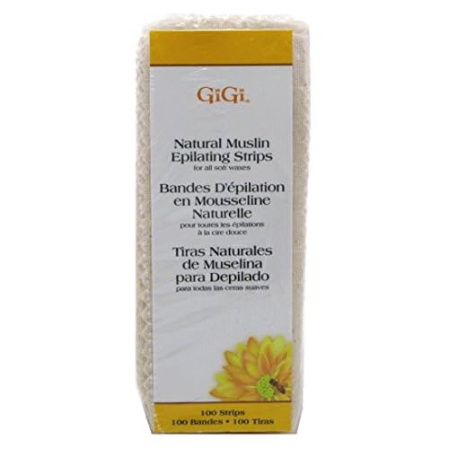 Gigi Strips Muslin Small 100 Count (3 Pack)
