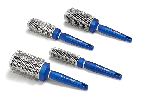 Small BlueWave NanoIonic Conditioning Hair Brush - 1 Inch Styling Tool