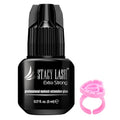 Extra Strong Eyelash Extension Glue 0.17 Fl Oz with Glue Ring - Fast Drying Professional Adhesive
