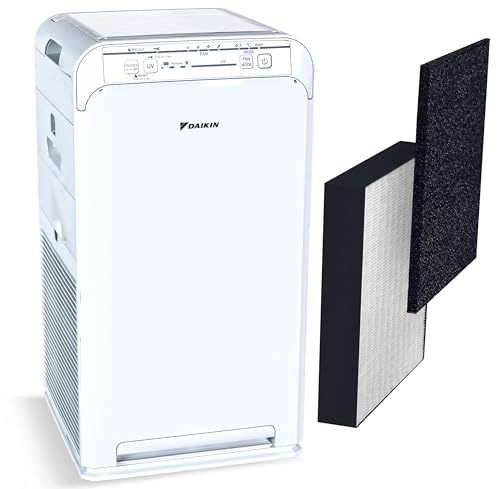 Daikin MCB50YSAU Room Air Purifier with HEPA Carbon UVC Light - Zero Ozone, 10.5x10.5x19.5 in - Variation of This Listing