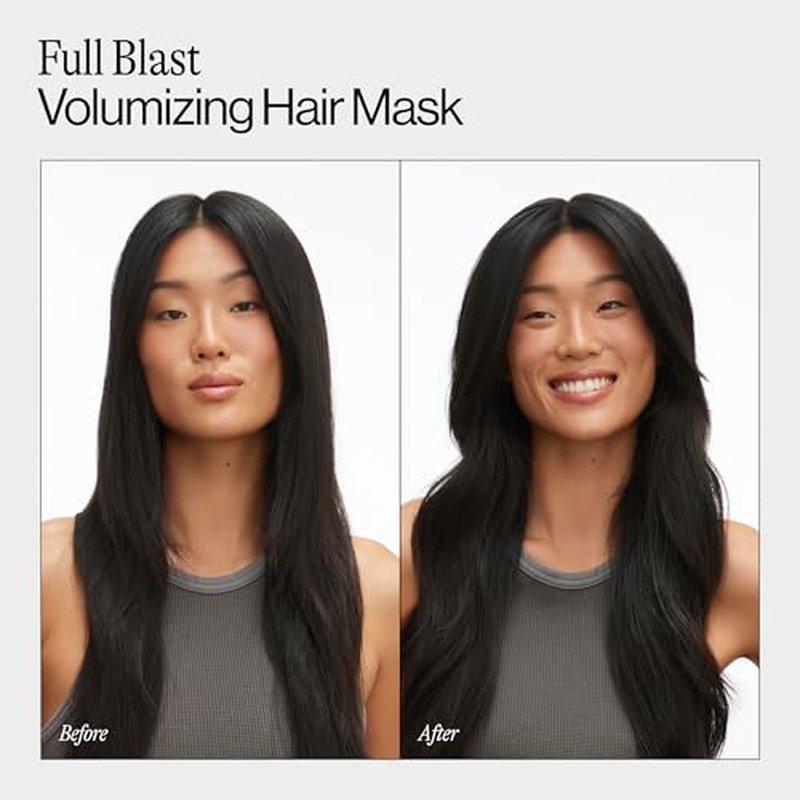 Eva NYC Volumizing Lightweight Deep Conditioning Treatment Mask for Fine Hair - Adds Volume + Body - Soften + Deeply Moisturize Hair - Vegan + Sulfate Free - Salted Citron Scent - 8.4 fl oz