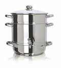Stainless Steel Steam Juicer for Fruits Vegetables & Canning - 8 Qt. Container