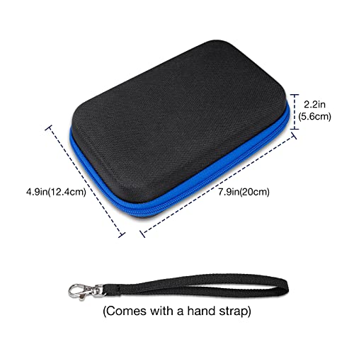 ProCase Hard Travel Case for Man Gillette Styler Beard Trimmer, Father¡¯s Day Carrying Storage Bag for Blade Refills, Charging Cord, Hair Clippers Electric Body Shaver Razor Accessories -Black