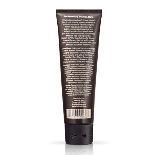 Brazilian Bare Shave Syrup, 4 Fluid Ounce