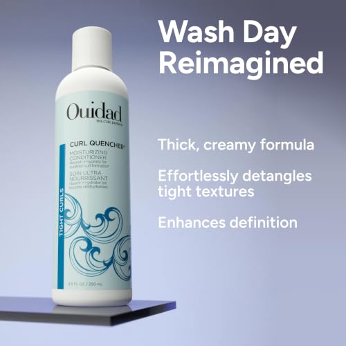 Ouidad Curl Quencher Moisturizing Conditioner 8.5 oz – Hydrate, Nourish & Elongate