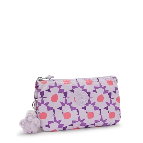 Kipling Women's Creativity Large Pouch Flower Dots 7.25''L x 4.25''H x 1.5''D Travel Organizer