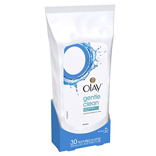 Olay Wet Cleansing Towelette, 30 Count (Pack of 3)
